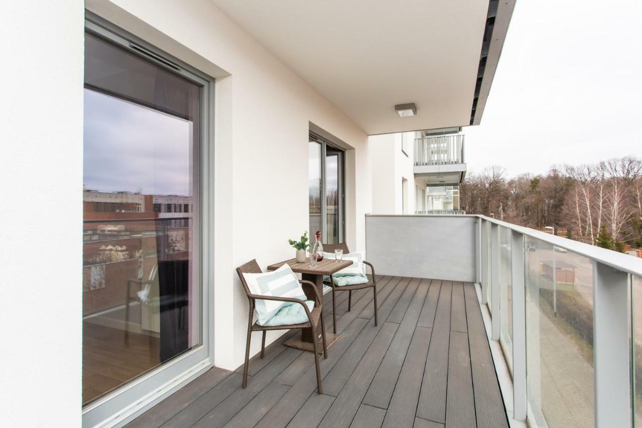 Seaside Beach Przy Plazy - Parking - Praia Apartments - Ergo Polsat Plus Arena Gdansk Exterior photo